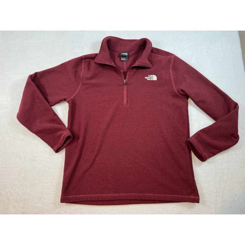 The North Face Men's Textured Cap Rock 1/4 Zip Pullover‎ Sweatshirt Size Large